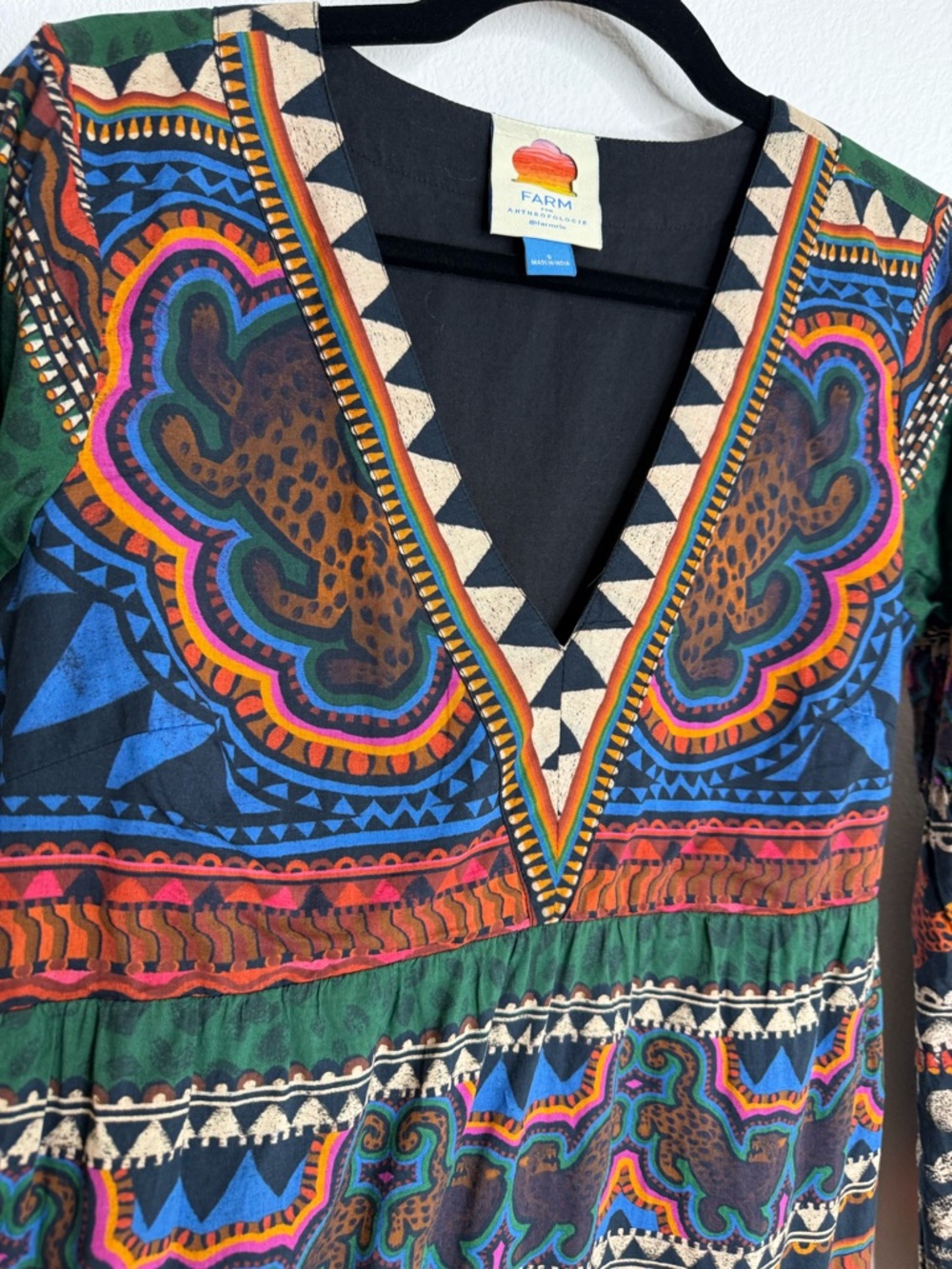 Farm Rio V-Neck Printed Tunic
Dress Sz Small - Picture 9 of 16